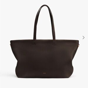 Cuyana Classic Easy Zipper Tote MOCHA